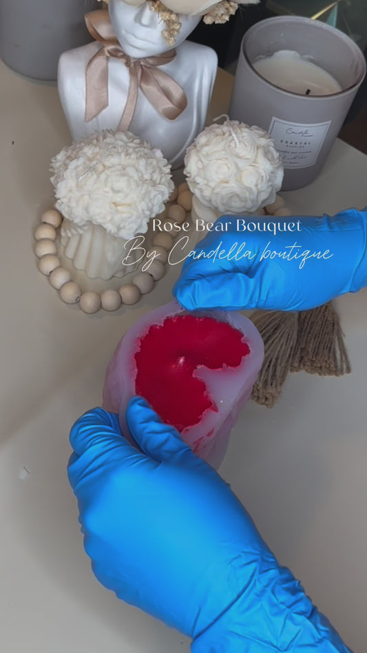 Rose Bear Bouquet